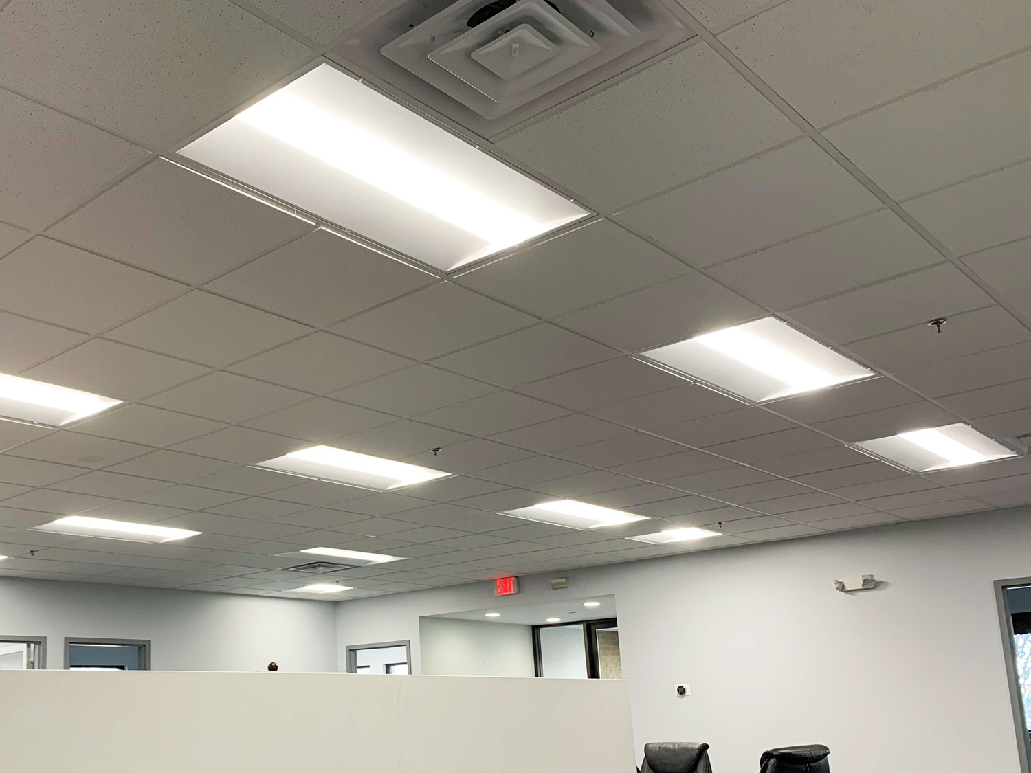 LED Volumetric Retrofit in office application