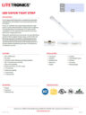 LED Vapor Tight Slimline Strip Spec Sheet Preview