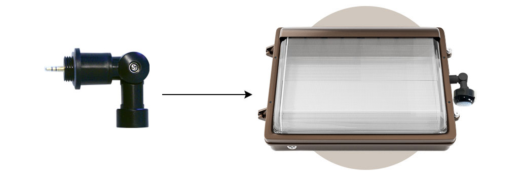 Slim wall pack pluggable sensor