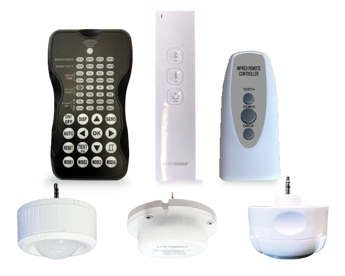 Sensors and Controls for LED Lighting Panels, LED High Bays, LED Strips and LED Retrofit fixtures.