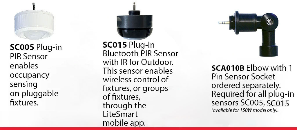  LED lighting sensors and controls