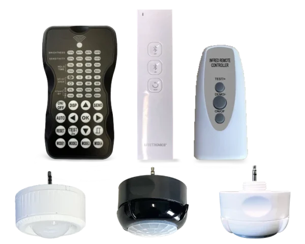 Sensors and Controls for LED Lighting Panels, LED High Bays, LED Strips and LED Retrofit fixtures.