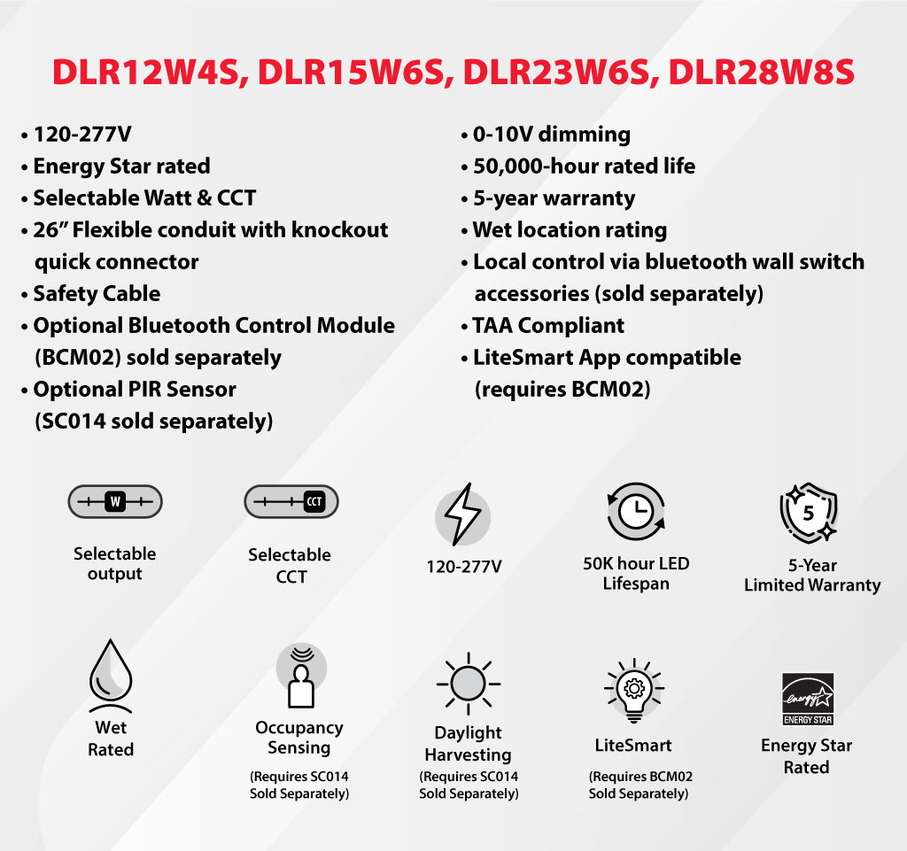 LED Downlight Detailed Features